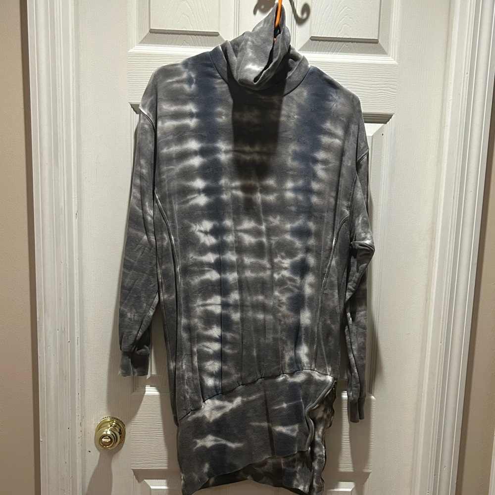 Young Fabulous & Broke Gray Ribbed Turtleneck
